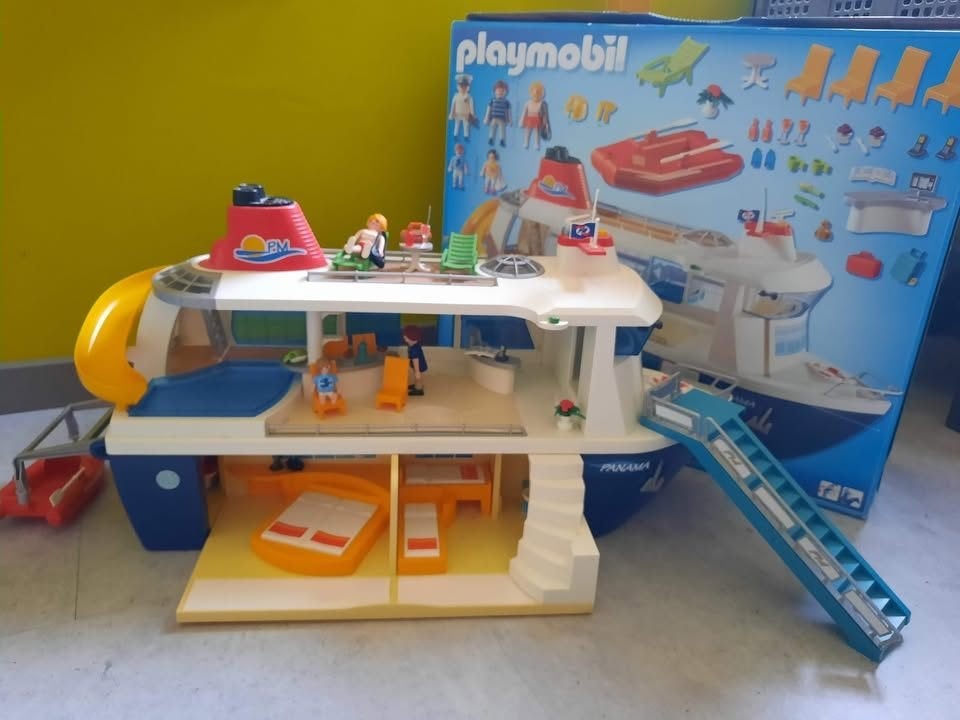 PLAYMOBIL 6978 Family Fun Cruiseschip compleet, Kinderen en Baby's, Ophalen, Gebruikt, Complete set, Family fun