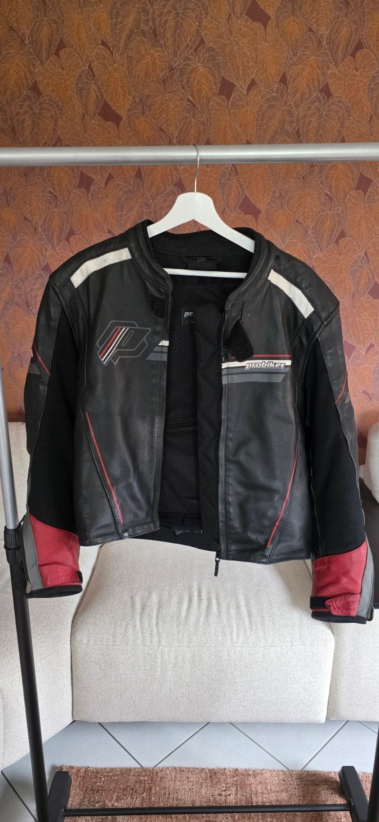 Vend veste moto cuir, Motos, Femmes, Seconde main, Enlèvement ou Envoi, Manteau | cuir