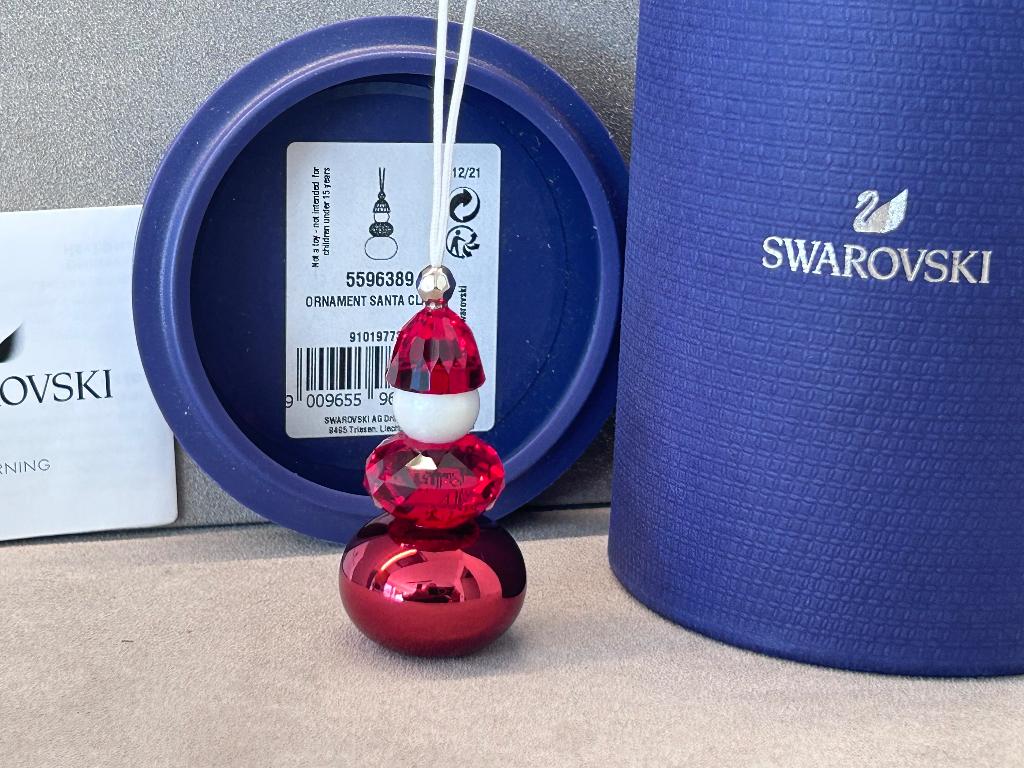 Swarovski Santa Claus, Kerstman ornament, Enlèvement ou Envoi, Neuf, Figurine