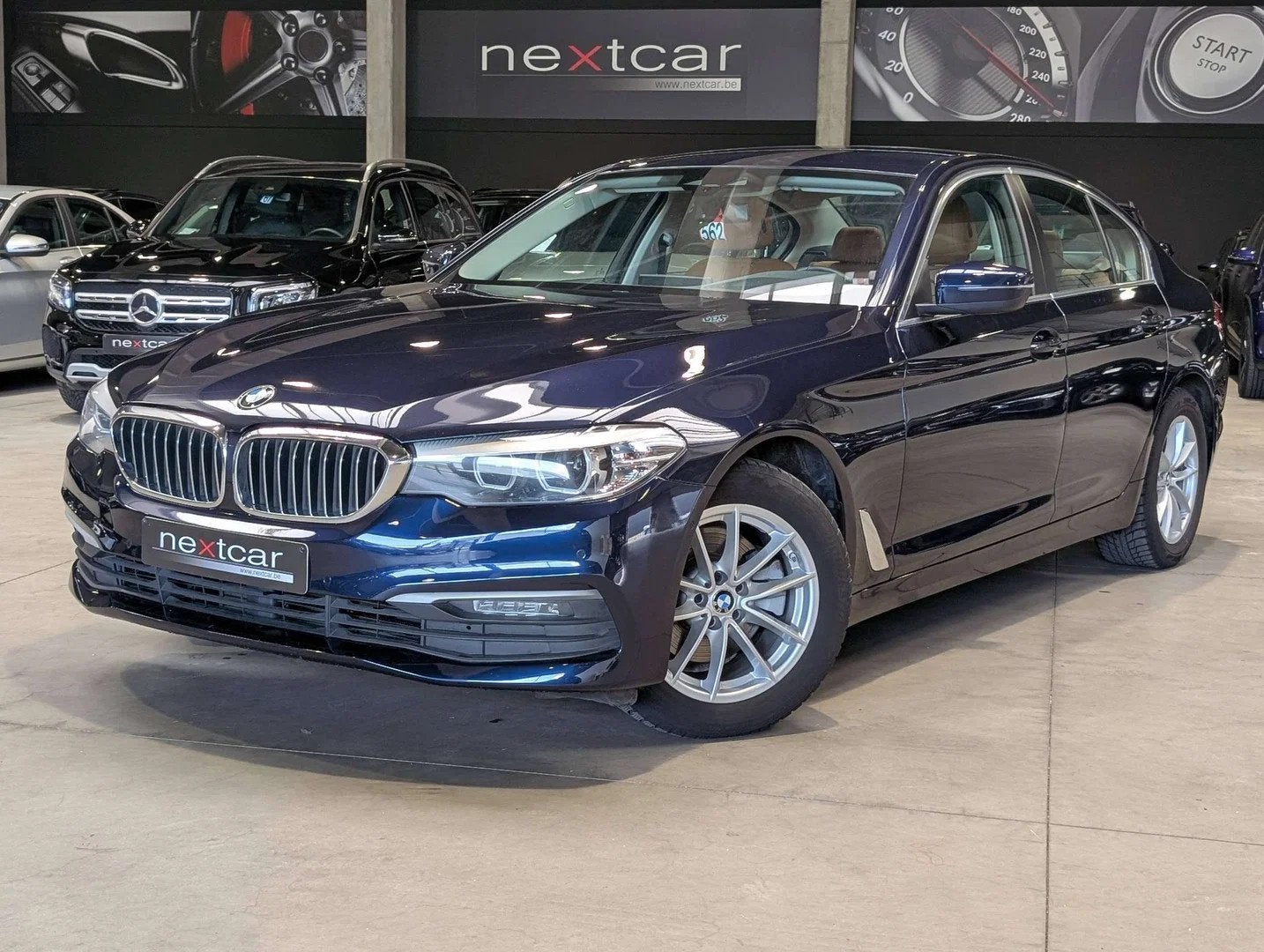 BMW 5 Serie 520 dA Berline *CUIR-LED-NAVI-CAMERA-DIGITAL COC, Automatique, 1995 cm³, Berline, Diesel