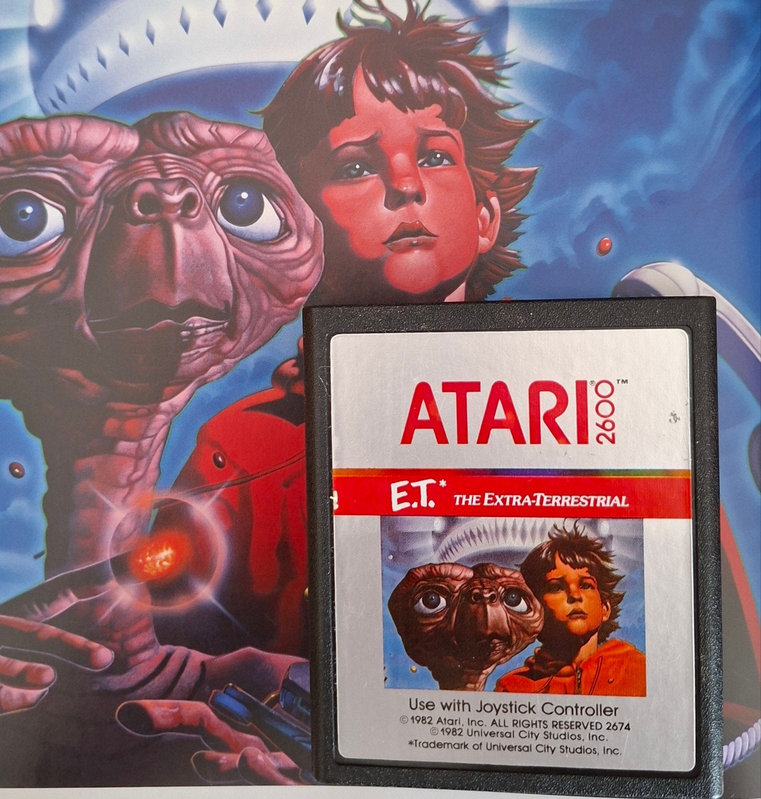 Atari Vcs 2600 E.T., Enlèvement ou Envoi