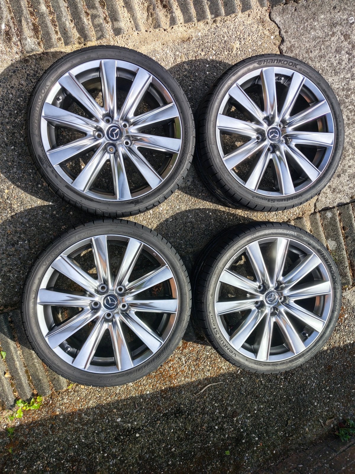 Jantes, velgen Mazda R19/7,5 5x114,3 ET45 parfait état !, Ophalen, 19 inch, Band(en)