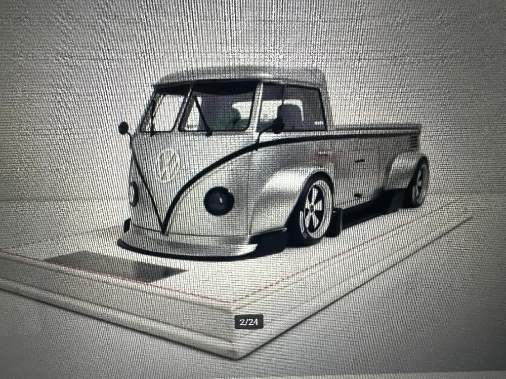 VW T1 pickup RWB 1:18, Hobby en Vrije tijd, Ophalen of Verzenden, Nieuw