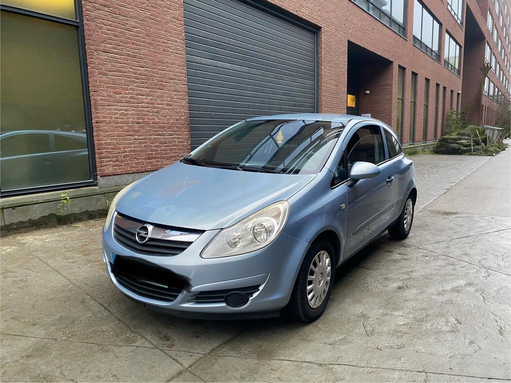 Opel corsa 1.0 benzine bwj 2007 met keuring verkoop, Stof, 65 kW, Bedrijf, 3 cilinders