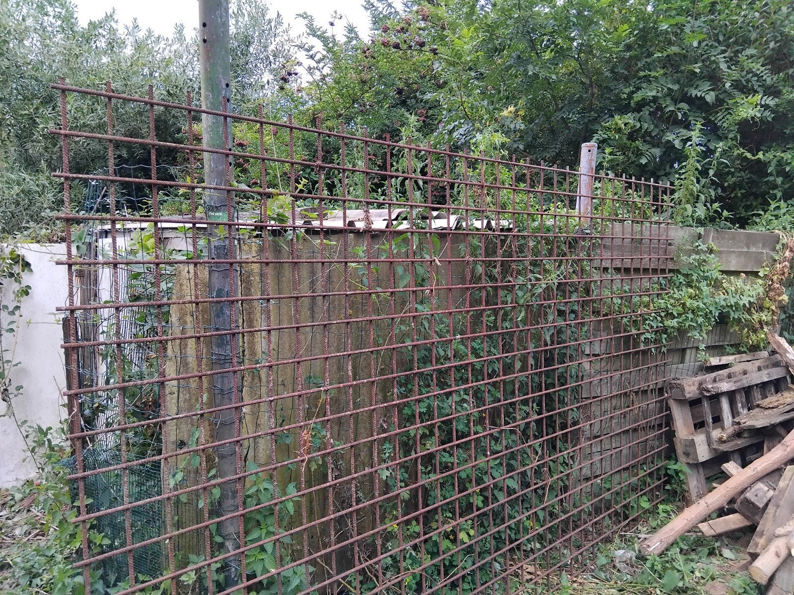 paillasse de fondation 3m sur 2m 10mm épaisseur, Enlèvement