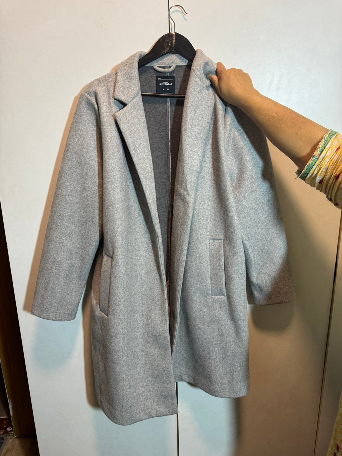Coat, Kleding | Dames, Jasjes, Kostuums en Pakken, Maat 46/48 (XL) of groter, Ophalen of Verzenden, Jasje, Grijs