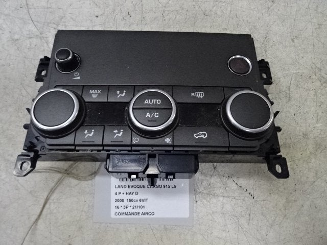BEDIENINGSPANEEL AIRCO Range Rover Evoque (LVJ / LVS), Auto-onderdelen, Dashboard en Schakelaars, Gebruikt, Land Rover