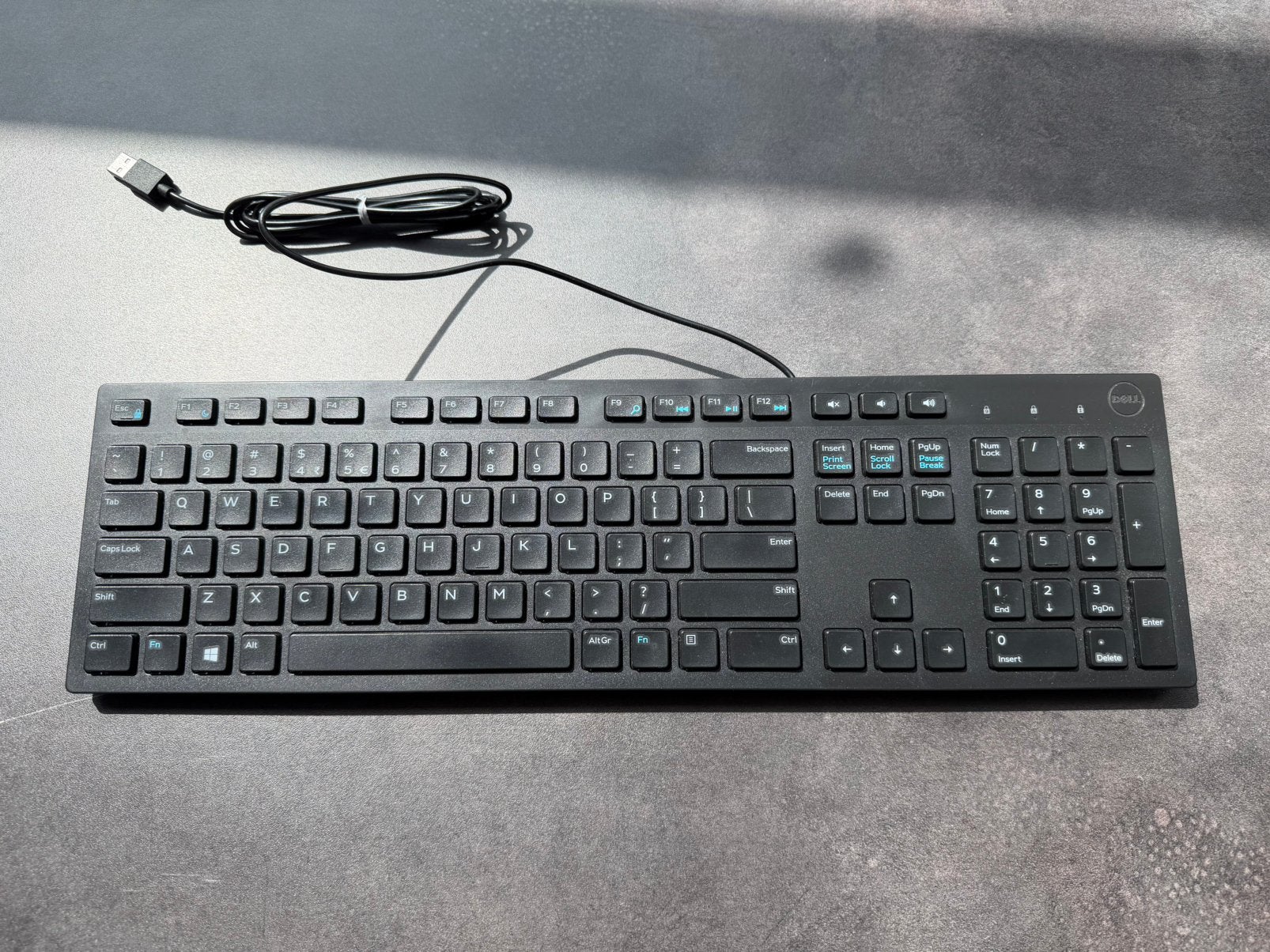 Clavier QWERTY Dell, Informatique & Logiciels, Enlèvement ou Envoi, Qwerty, Comme neuf, Filaire