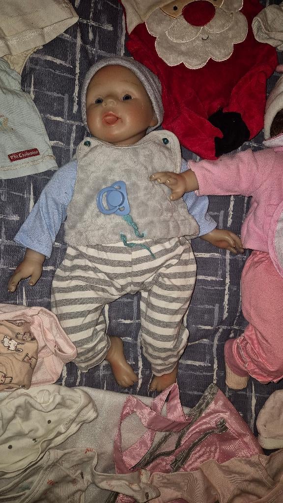 Bébés reborn, Collections, Enlèvement, Comme neuf, Vêtements, Réaliste ou Reborn