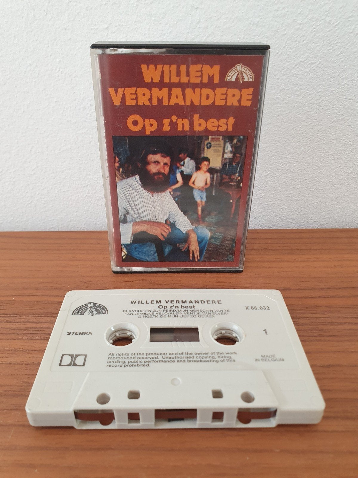 Willem Vermandere – Op Z'n Best, CD & DVD, Cassettes audio, Enlèvement ou Envoi