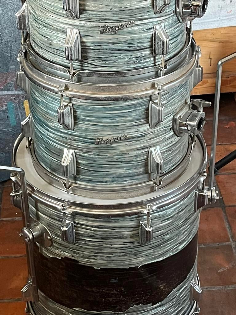 Rogers toms power tone begin jaren 70., Musique & Instruments, Batteries & Percussions, Enlèvement, Comme neuf