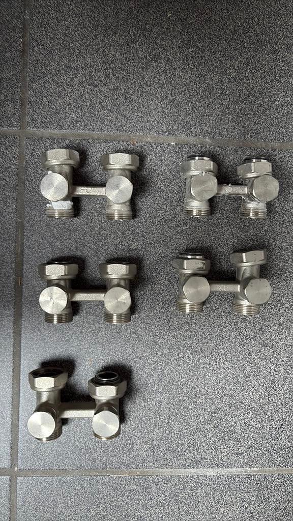 Rechte radiatorkranen, Ophalen, Gebruikt