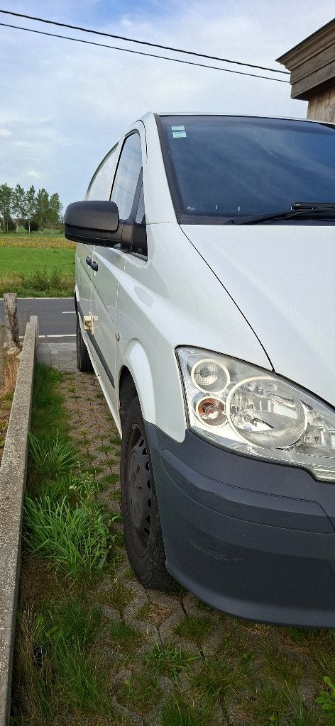 Mercedes vito, Auto's, 2500 kg, Wit, Elektrische ramen, Grijs