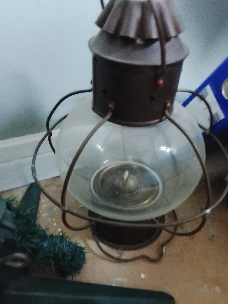 Lampe a pétrole, Ophalen of Verzenden