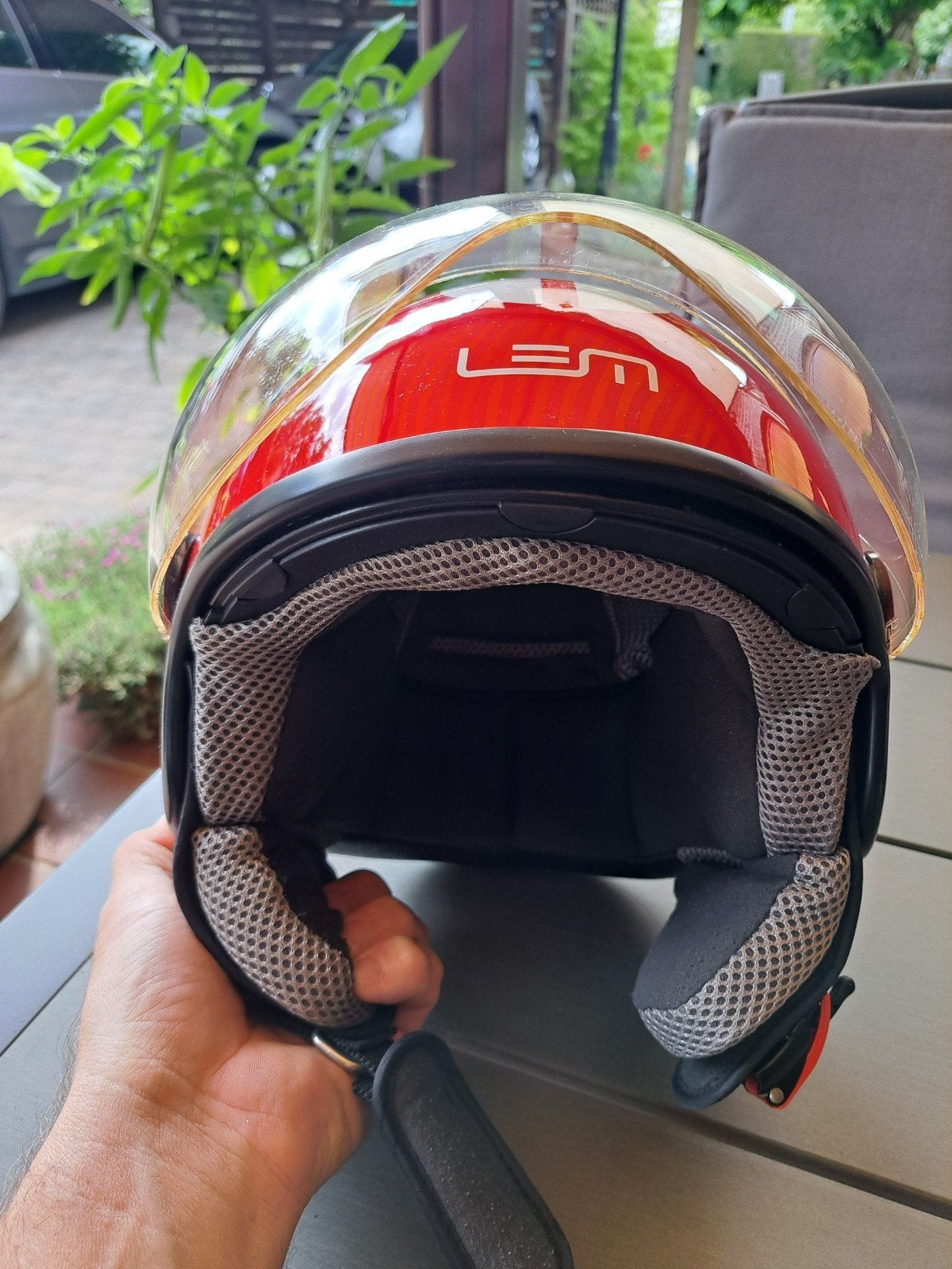 Helm als nieuw. Medium, Ophalen, Medium