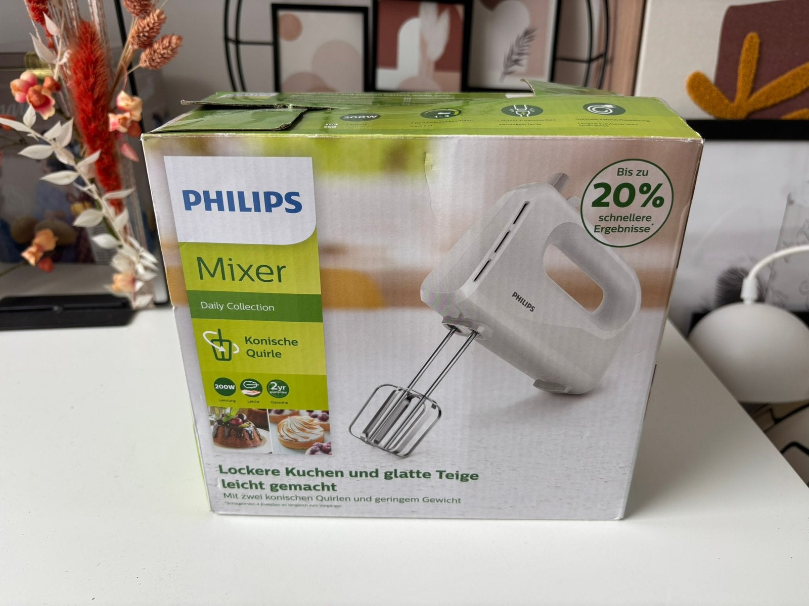 Philips handmixer, Elektronische apparatuur, Keukenmixers, Ophalen, Zo goed als nieuw