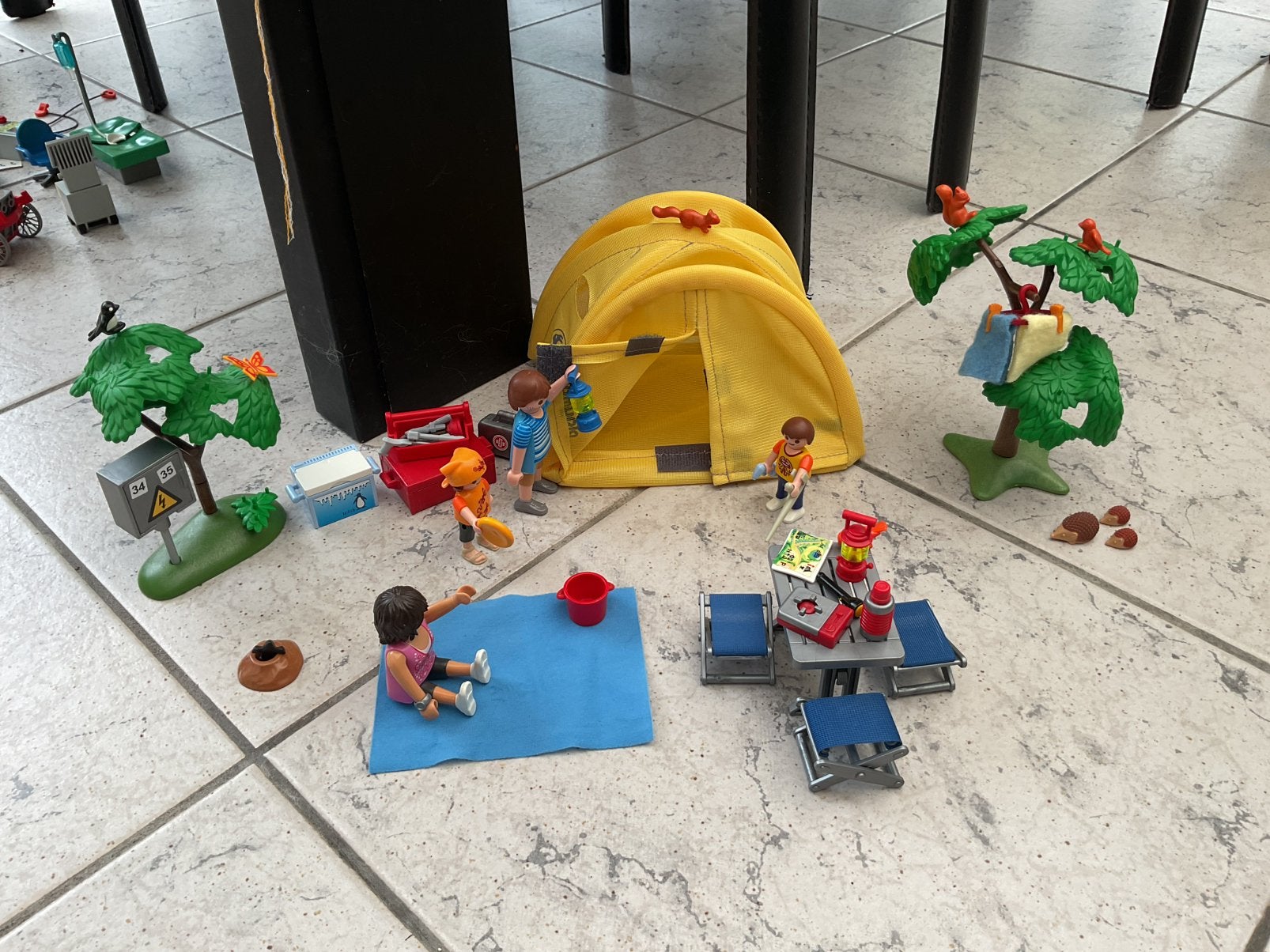 Playmobil kampeer set / camping, Enlèvement ou Envoi, Comme neuf