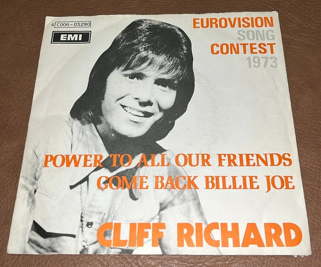 Cliff Richard ‎– Power To All Our Friends - 7” vinyl single, Enlèvement ou Envoi, Utilisé