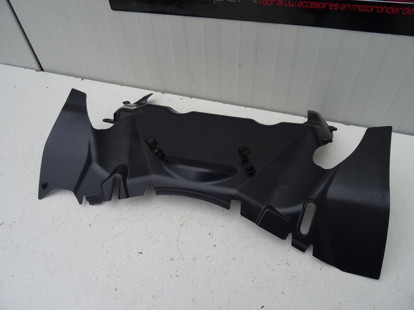 Afwerkkap boven Radiateur Kawasaki ZX6R Ninja 2009-2010-2012, Motoren, Gebruikt, -, -, Ophalen of Verzenden
