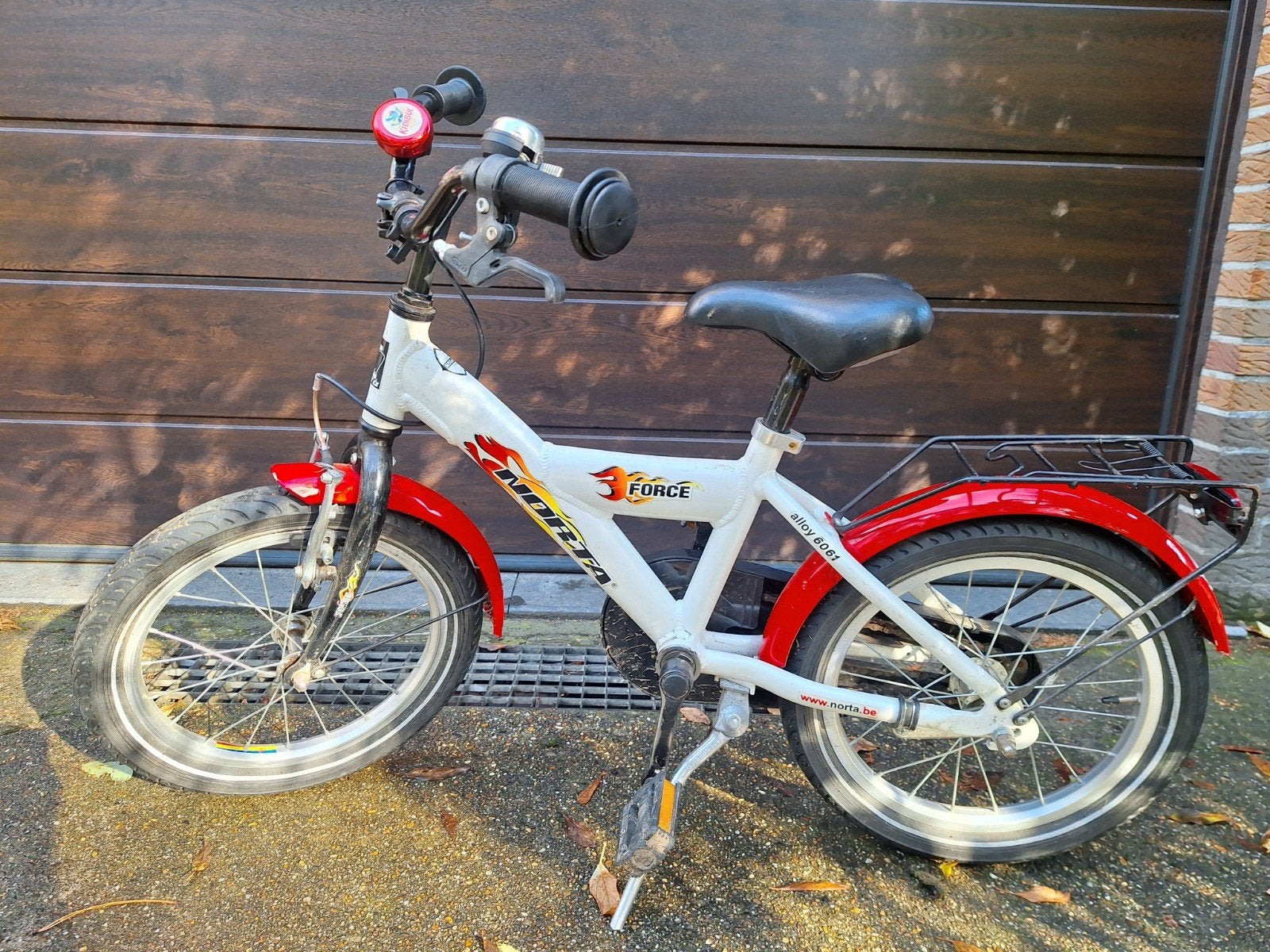 Norta Force kinderfiets - 16 inch, Ophalen, Gebruikt, 16 tot 20 inch, Norta