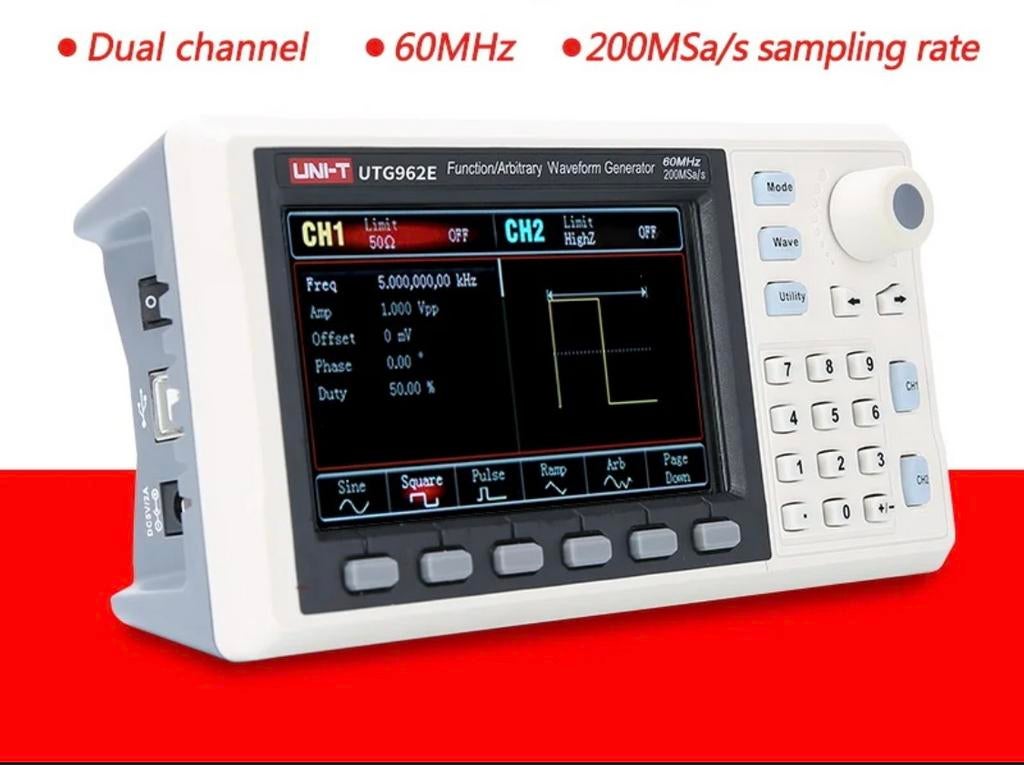 UTG962E functie generator arbitary waveform generator, Ophalen of Verzenden, Zo goed als nieuw