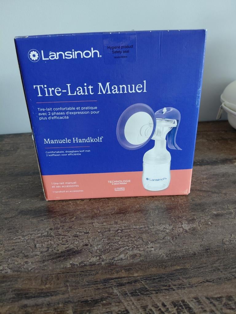 Lansinoh handmatige borstkolf, Ophalen