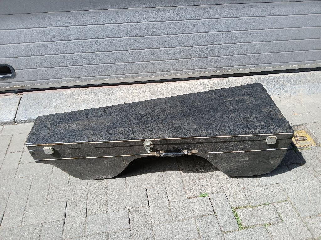 Sitar: kist voor transport, Musique & Instruments, Instruments à corde | Autre, Enlèvement, Utilisé, Autres types