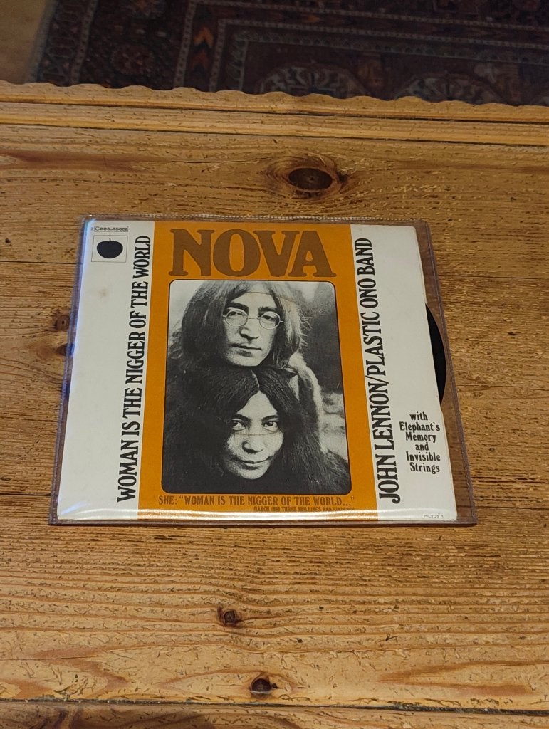2 Singles van John Lennon & Yoko Ono, Cd's en Dvd's, Gebruikt, 7 inch, Ophalen of Verzenden, Rock en Metal