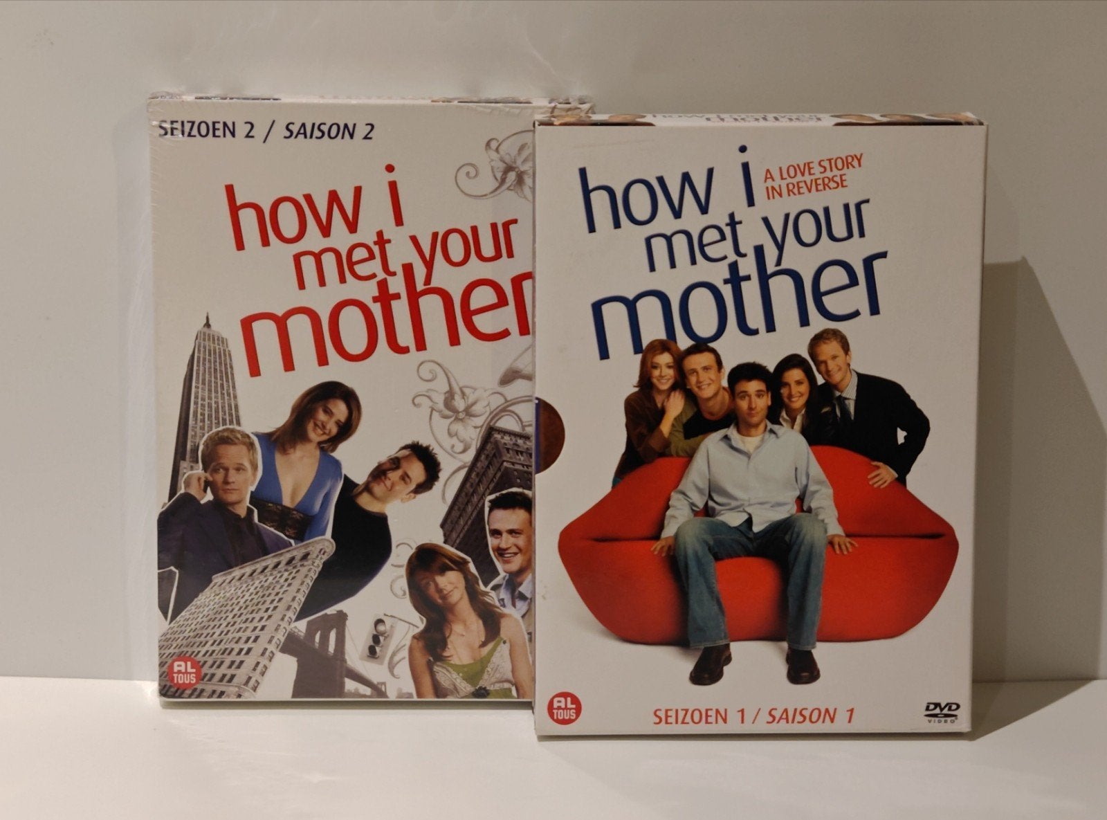 How I Met Your Mother Seizoen 1 & 2 DVD Boxen serie sitcom, Alle leeftijden, Ophalen of Verzenden