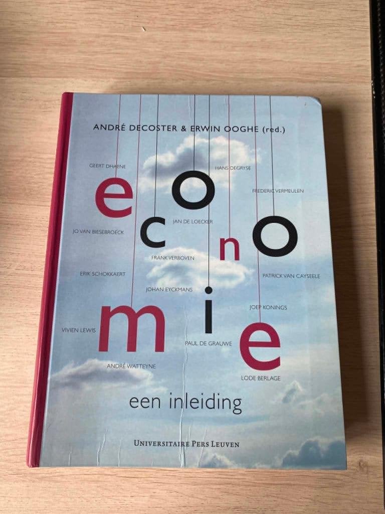 Economie een inleiding, Ophalen, Zo goed als nieuw