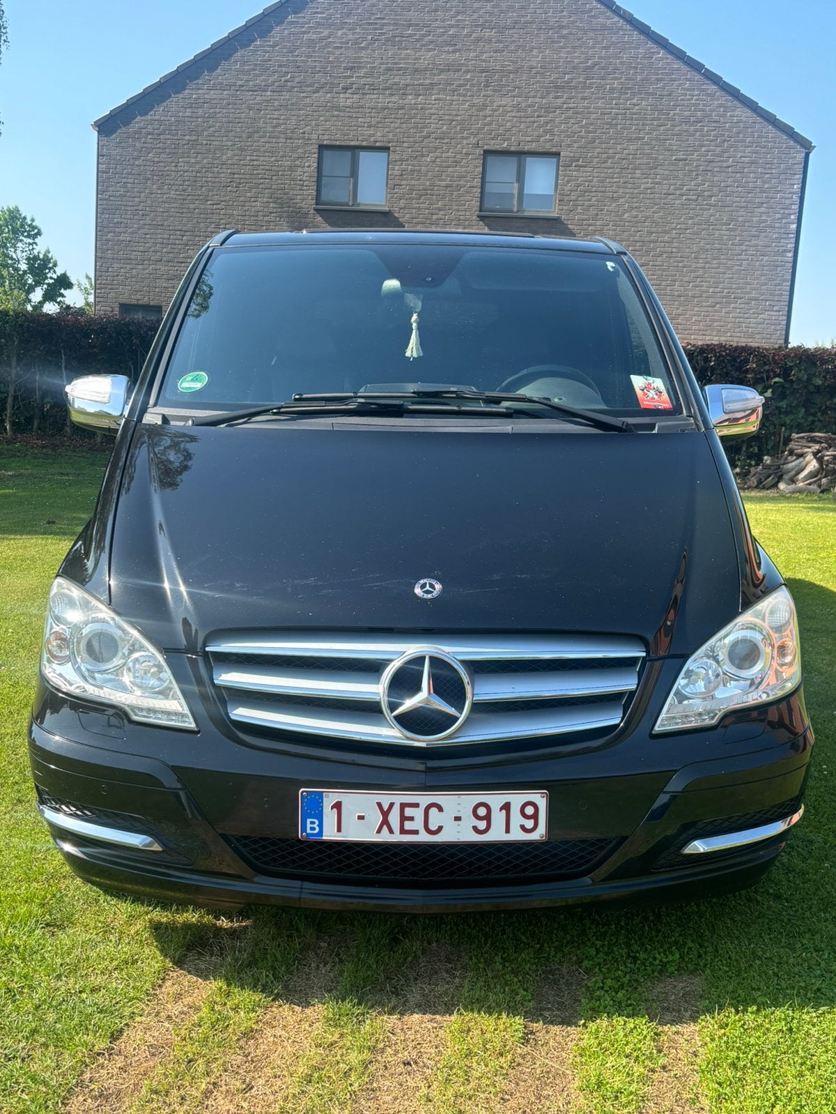 Viano v6 (black edition) avantgarde, Automaat, Euro 5, Zwart, Leder