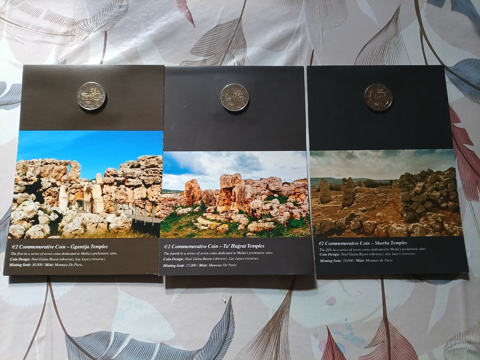 Malta 2€ F 2016, 2019 & 2020, Ophalen of Verzenden, Malta, 2 euro