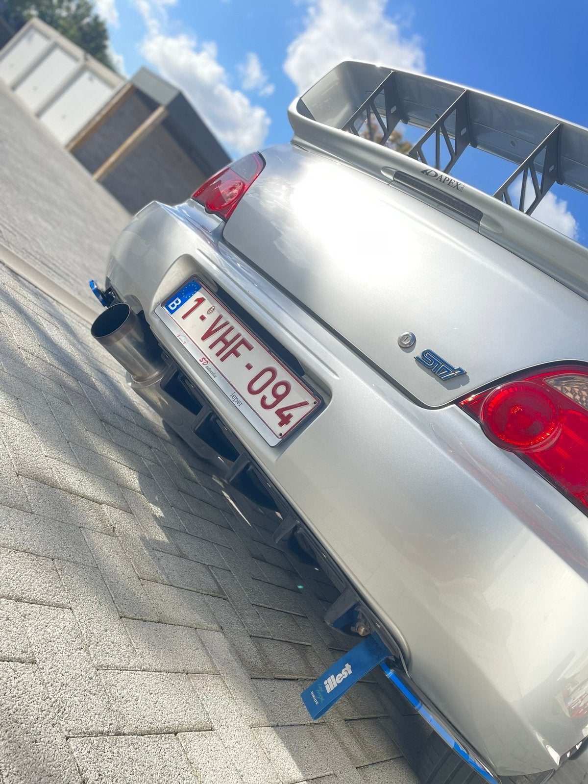 Impreza spec c Koffer ALU + Spoiler, Enlèvement, Subaru