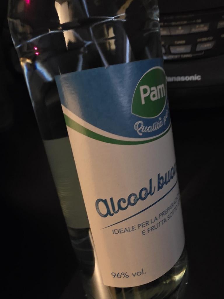 96% alcohol (geschikt voor voeding), Ophalen