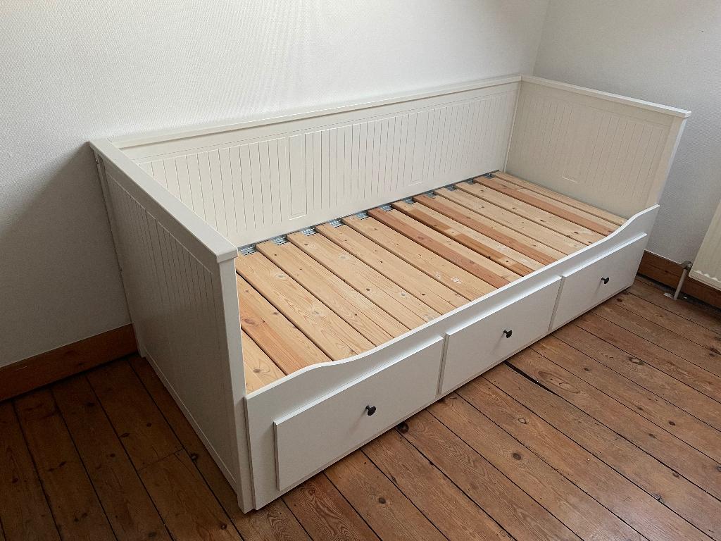 IKEA slaapbank, Ophalen, Gebruikt, Wit, 200 cm