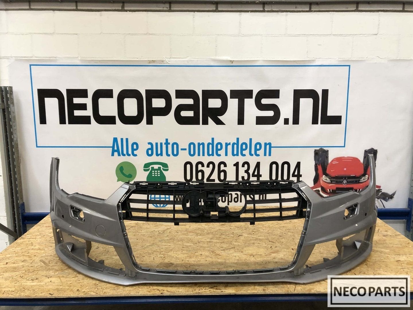 Audi A7 4G facelift s-line bumper voorbumper 4G8807437S, -, Audi, Utilisé, -