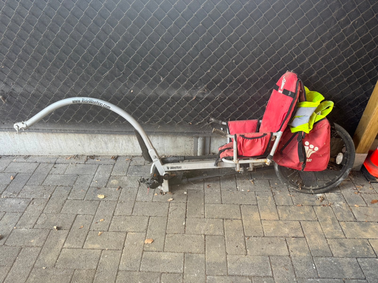 Weehoo aanhangfiets, Vélos & Vélomoteurs, Enlèvement, Comme neuf, Vélo suiveur