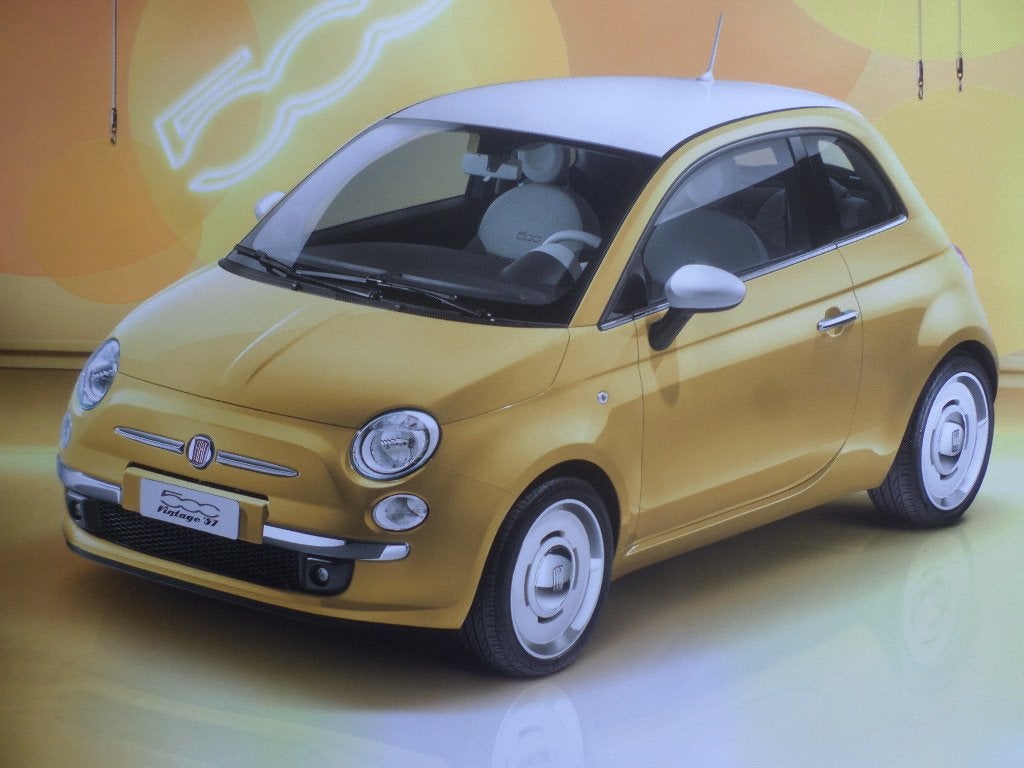 Fiat 500 Vintage 57 Brochure, Boeken, Ophalen of Verzenden