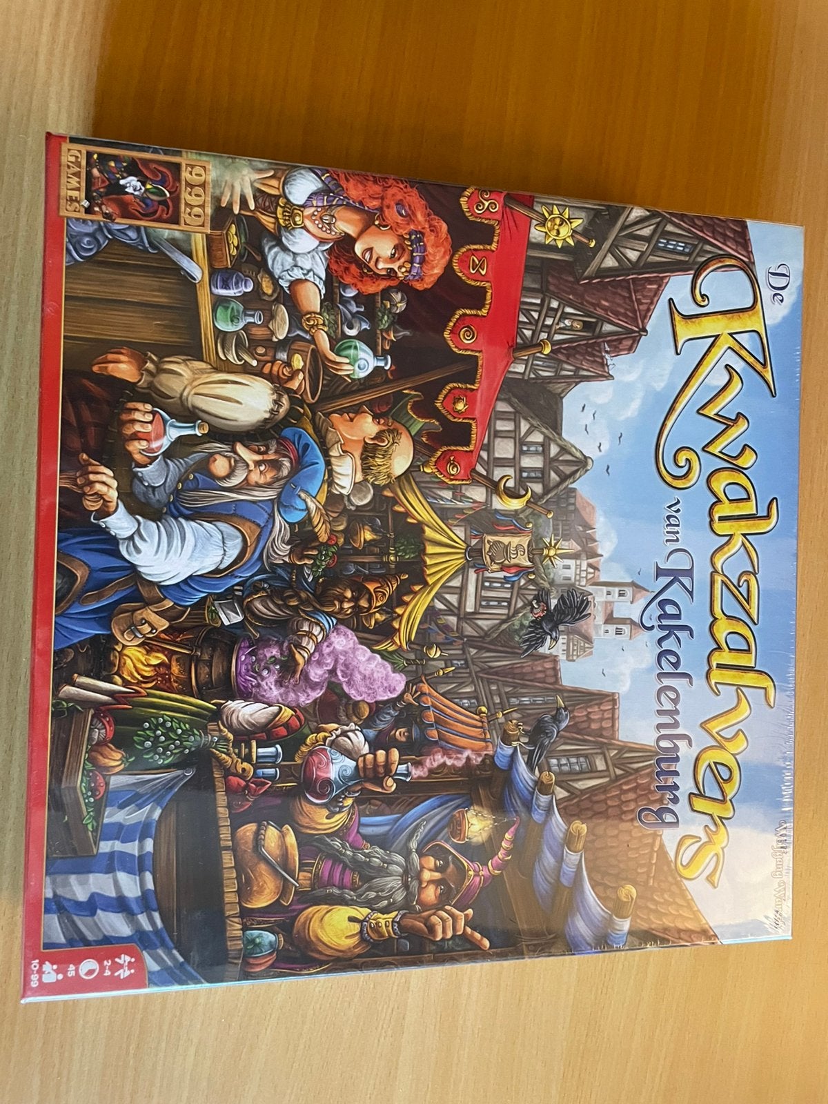 (Nieuw) Kwakzalvers van Kakelenburg - bordspel, Trois ou quatre joueurs, Enlèvement ou Envoi, Neuf