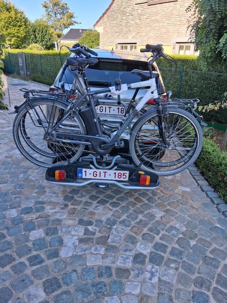Fietsendrager, Ophalen, 2 fietsen, Trekhaakdrager