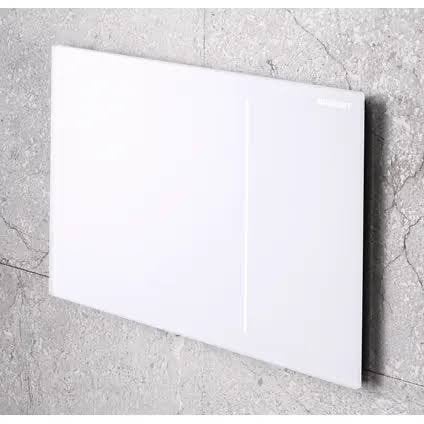 Geberit Sigma70 bedieningsplaat – wit glas, Enlèvement, Neuf, Verre, Toilettes