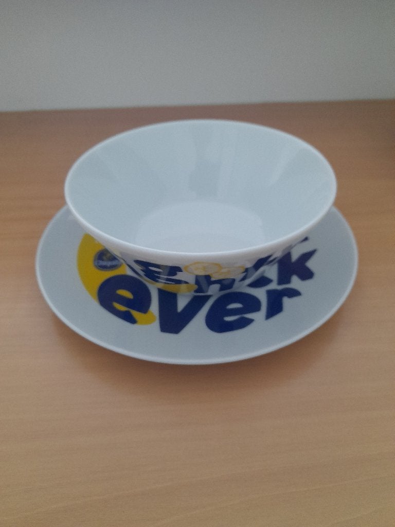 ontbijtset - bord en kommetje, Overige merken, Keramiek, Nieuw, Ophalen of Verzenden