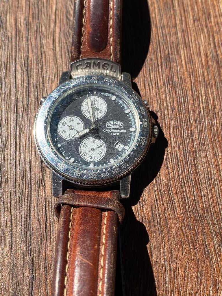 Retro camel horloge dames of heren, Ophalen, Gebruikt