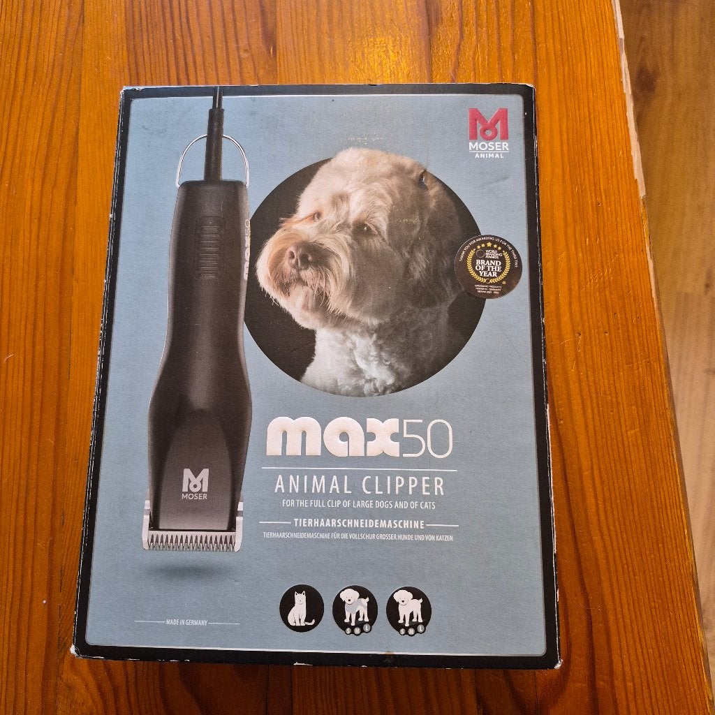 Tondeuse Pro MOSER Max50 Animal Clipper, Animaux & Accessoires, Enlèvement, Neuf