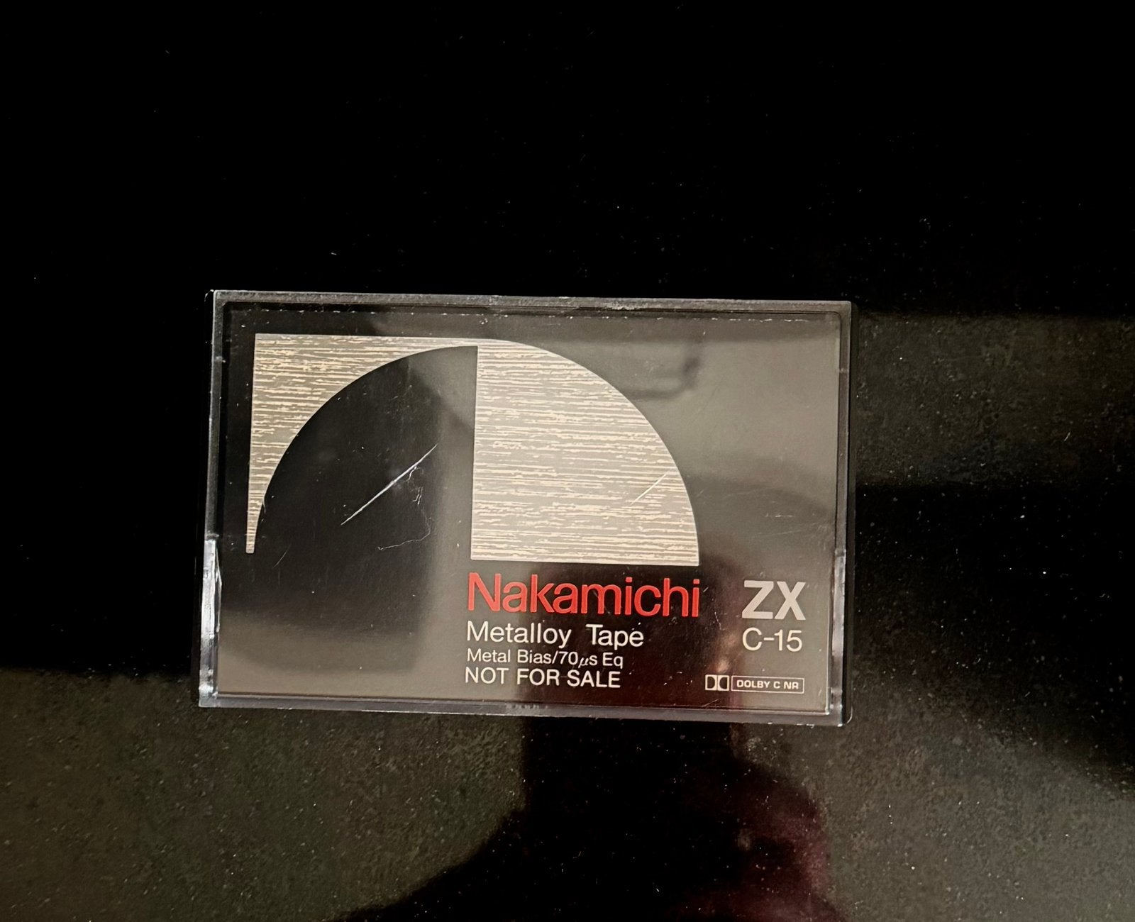 Nakamichi zeldzame demo cassette METAL, Audio, Tv en Foto, Ophalen of Verzenden, Overige merken