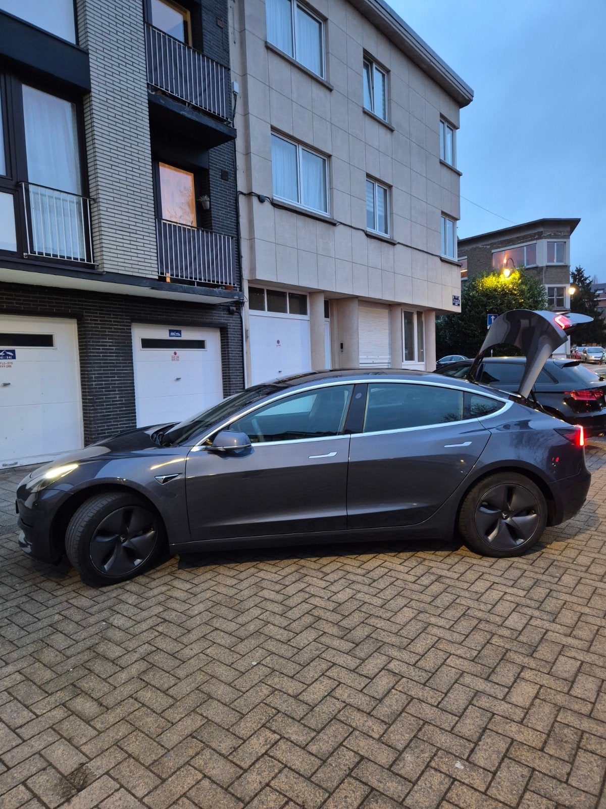 Tesla model 3, Auto's, Tesla, Particulier, Model 3, Elektrisch, Grijs