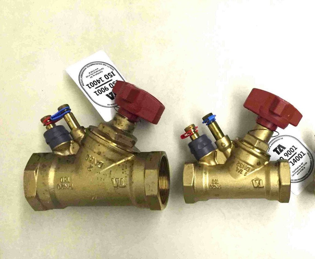 TA- Vannes d'équilibrage hydroniques / chauffage central, Moins de 60 cm, Enlèvement ou Envoi, Haut rendement (HR), Autres types
