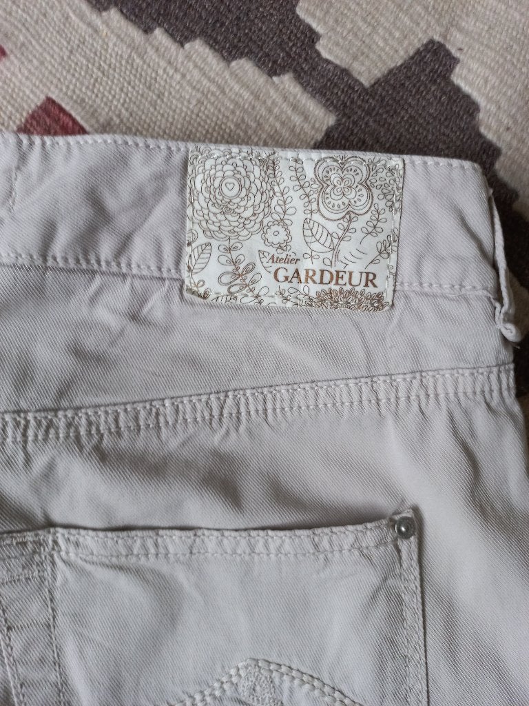 Atelier Gardeur slim fit broek met rechte pijpen, mt 36, Kleding | Dames, Overige kleuren, Zo goed als nieuw, Maat 36 (S), Lang