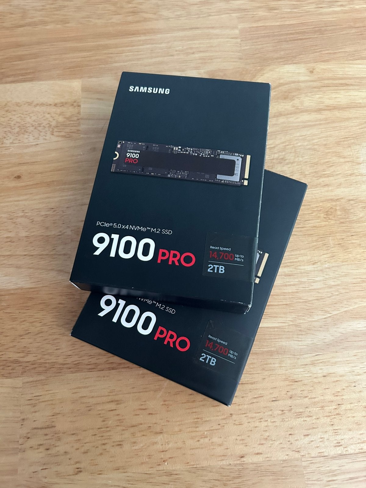 Samsung 9100 PRO 2TB M.2 SSD PCIe 5.0 x4 - zie beschrijving, Ophalen of Verzenden, Zo goed als nieuw, SSD