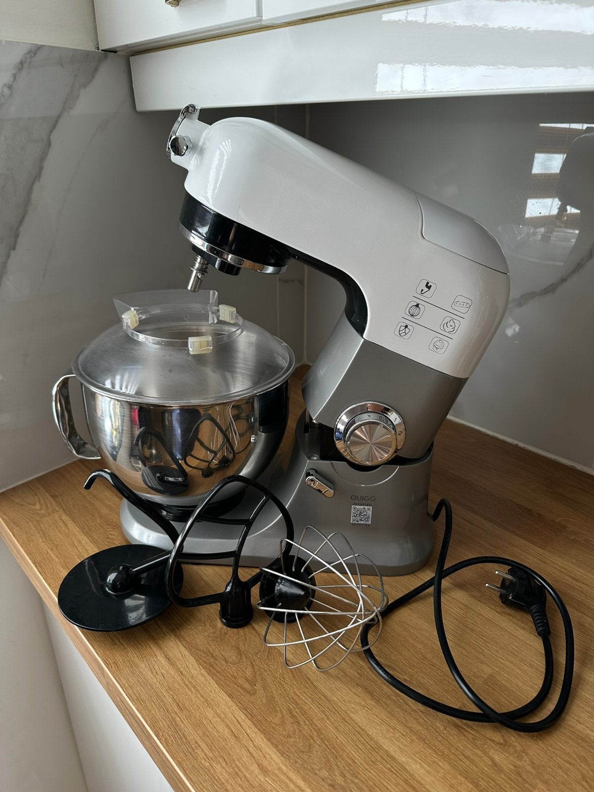 Robot de cuisine - QUIGG, 4 litres ou plus, Enlèvement, Utilisé, 3 vitesses ou plus